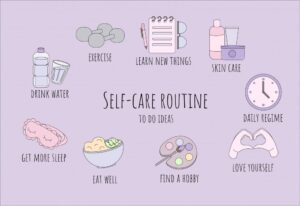 self-care routine