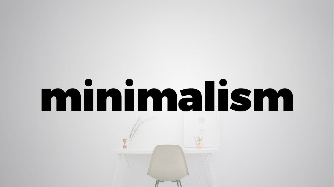 minimalism